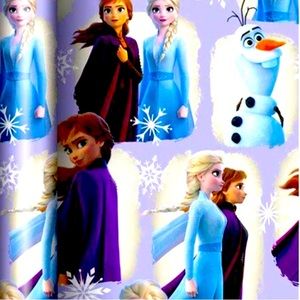 DISNEY FROZEN CHRISTMAS WRAPPING PAPER